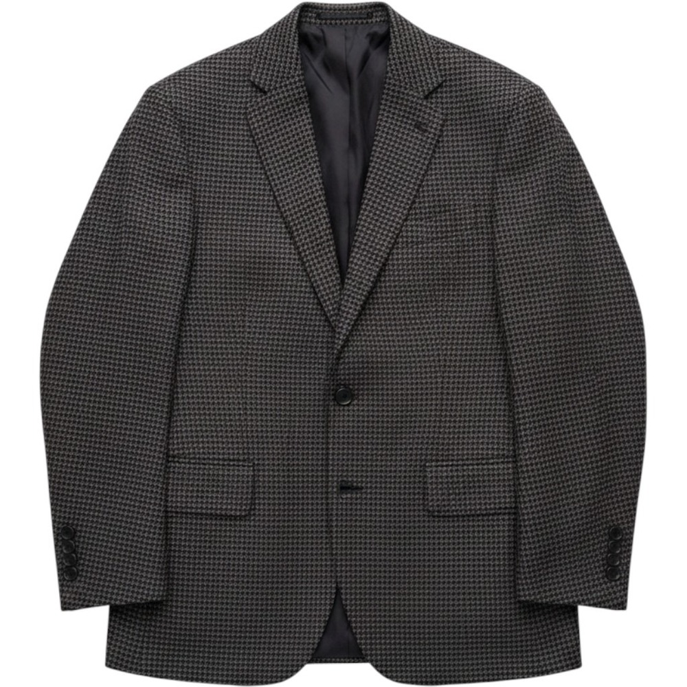 Torrid Black Purple Houndstooth Blazer Jacket 2 2X Plus Size 44225549